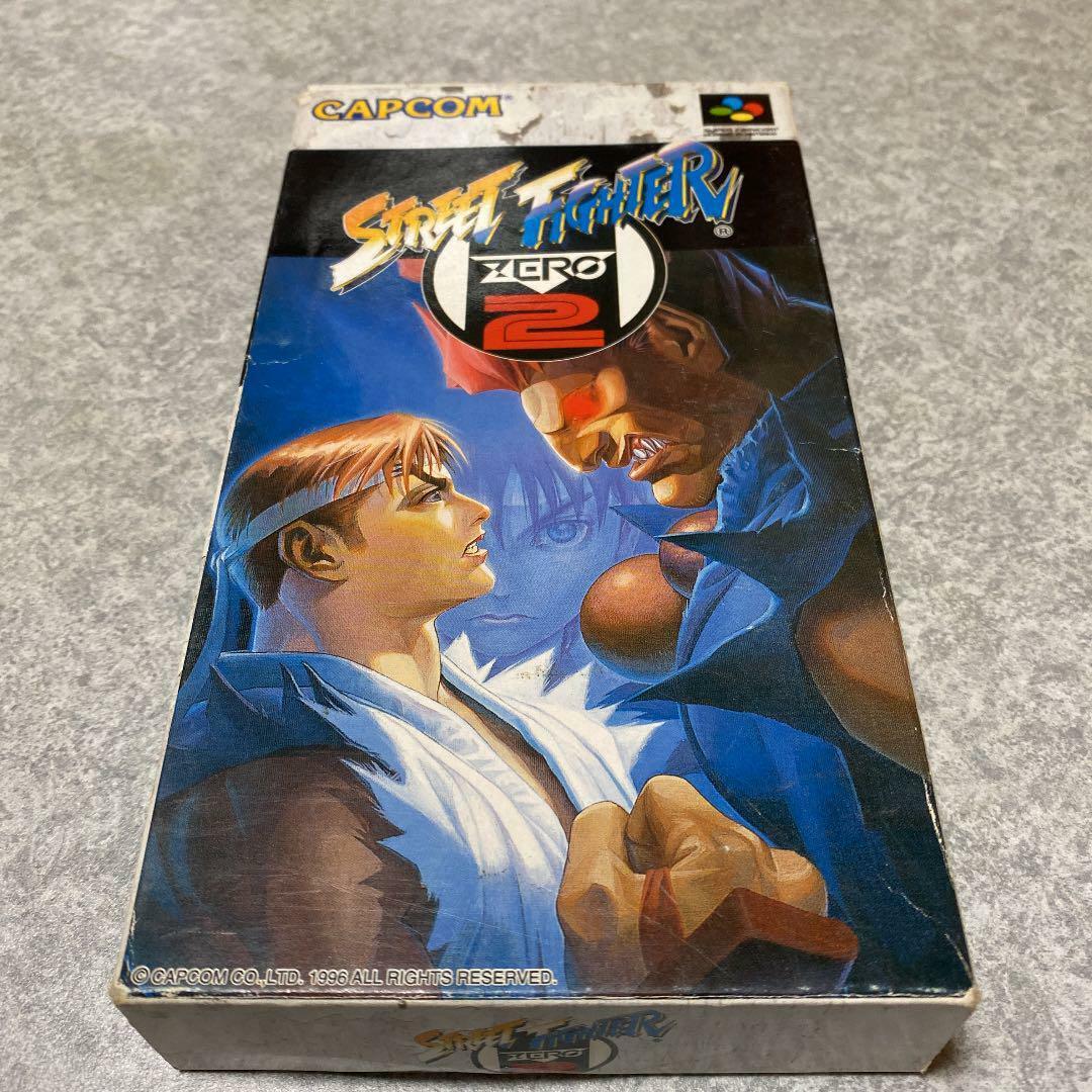 Nintendo Super Famicom SNES Street Fighter Zero 2 CAPCOM w Nintendo Super Famicom SNES Street Fighter Zero 2 CAPCOM w