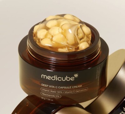MEDICUBE DEEP VITA C CAPSULE CREAM 55ml Niacinamide 5% | eBay