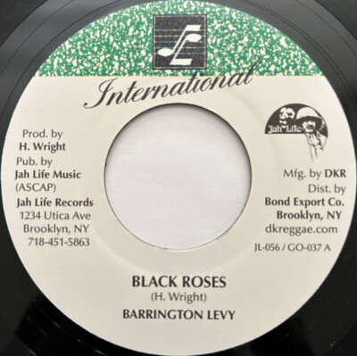 Barrington Levy - Black Roses (7'') (Near Mint (NM or M-)) - 2675663091