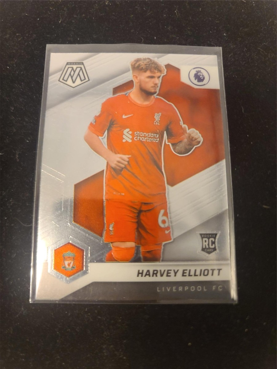 2021-22 Mosaic #173 Harvey Elliott Liverpool Rookie Premier League