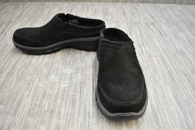 womens skechers easy going latte clogs