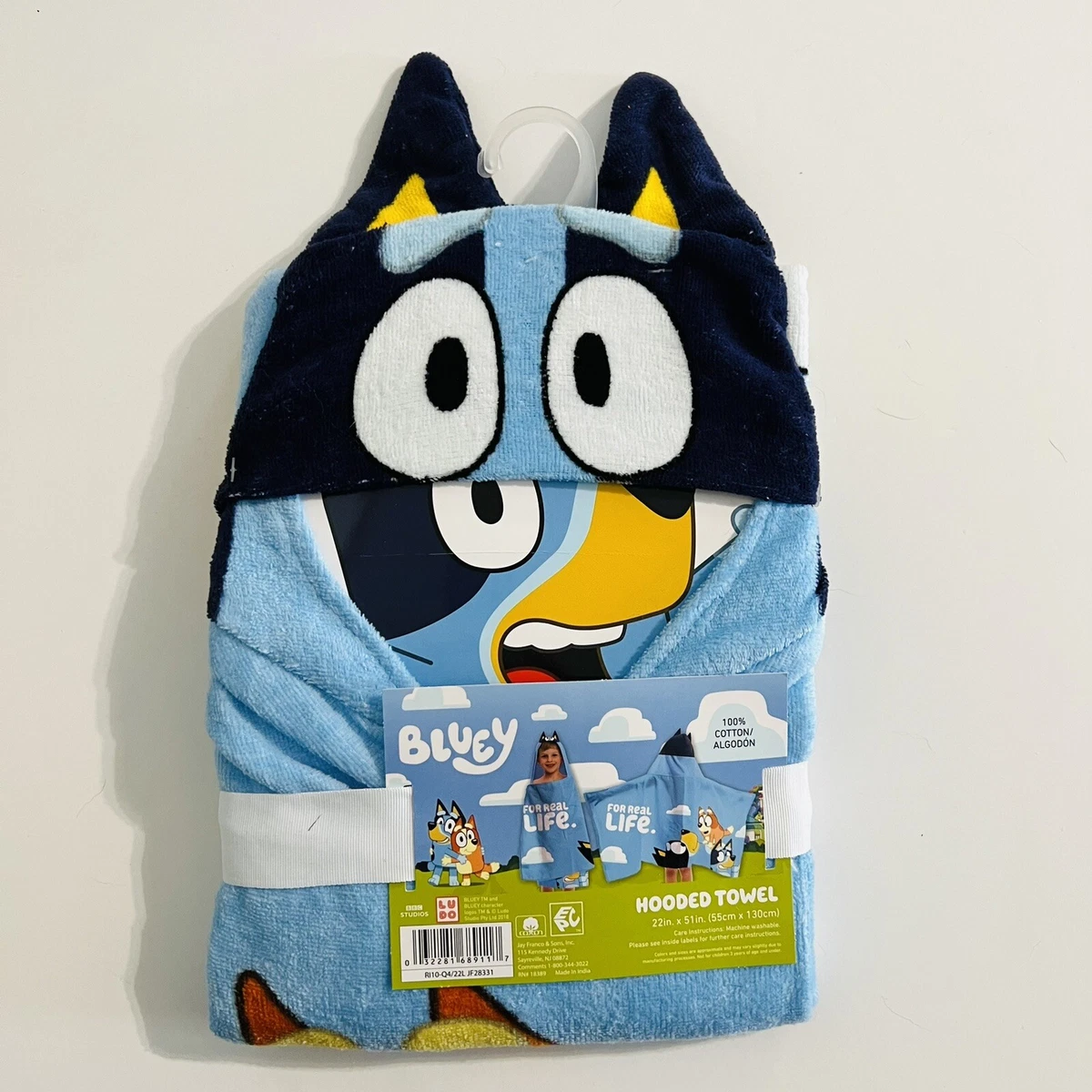 Bluey hooded towel 2025