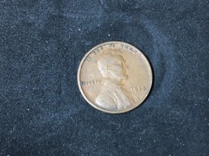 1934 Wheat Penny No Mint Mark - Rare US Currency