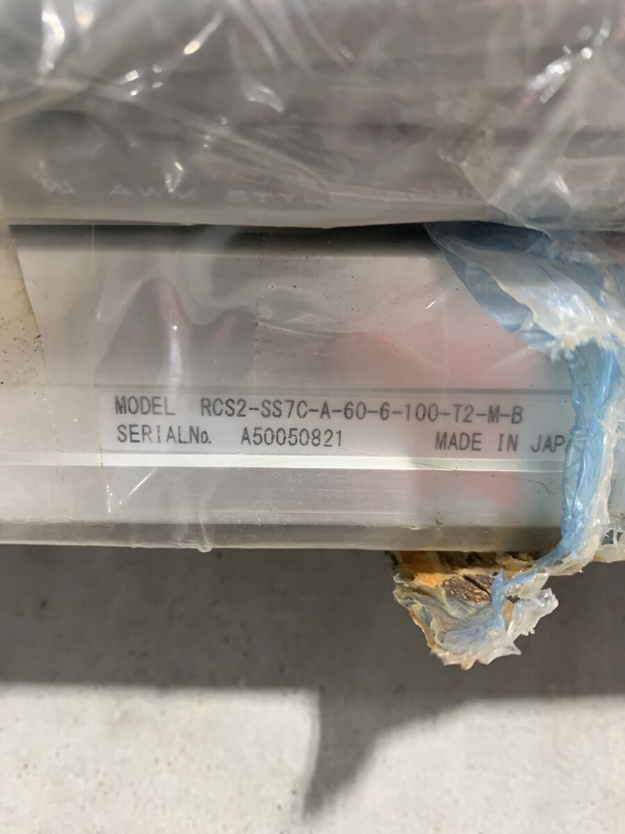 IAI RCS2-SS7C-A-60-6-100-T2-M-B ROBO Cylinder RCS2-SS7C IAI RCS2-SS7C-A-60-6-100-T2-M-B ROBO Cylinder RCS2-SS7C