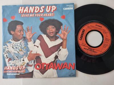 7'' Single Ottawan - Hands up (Give me your heart) Vinyl Germany