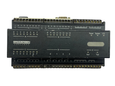 Brodersen UCR-28IO/RTU30.D1 C/1.14 Compact Outstation Remote Data Logger PLC #W6