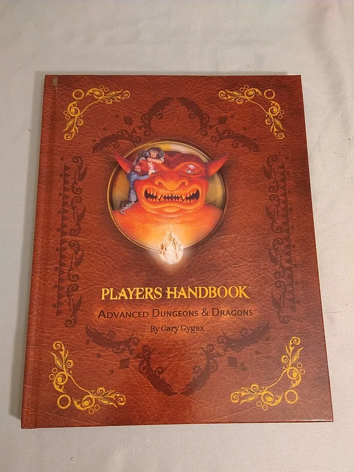 Lote de livros de regras Advanced Dungeons and Dragons Core 1ª edição reimpressões novas - Imagem 2 de 4