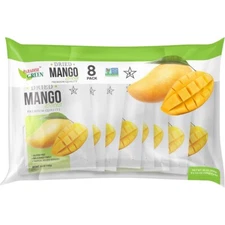 Paradise Green Premium Dried Mango Slices, 8 Bags x 3.5 oz