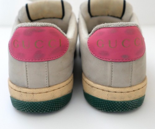 Gucci Screener Vintage Look Sneakers Trainers w/Box & Dustbags 36.5/UK3.5 - Picture 5 of 10