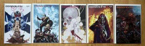 Odinn's Eye #1,2,3,4,5 Complete Set Bad Idea Low Print Run (2021) First Printing