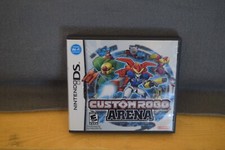 Custom Robo Arena no- Game Nintendo DS RARE case manual inserts Only
