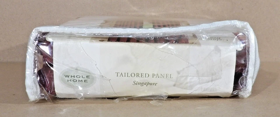 Painel sob medida Whole Home Singapore VERMELHO 56" x 95" NOVO pacote de desgaste - Imagem 3 de 4