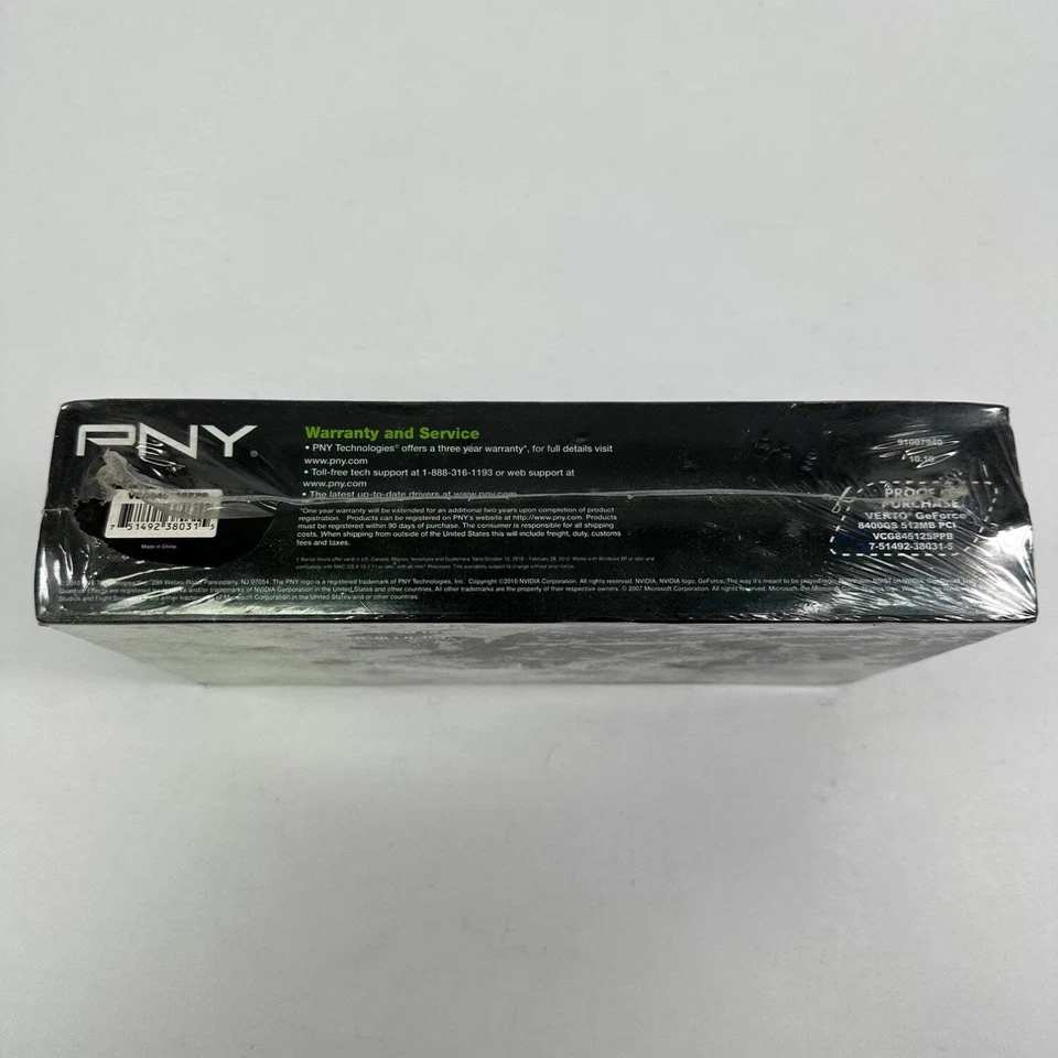 New PNY Geforce 8400 GS 512MB DDR2 Graphics Card VCG84512SPPB - Image 4 of 4