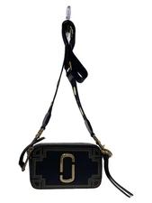 MARC JACOBS THE SNAPSHOT GILDED Shoulder Bag Leather H113L01SP21 002