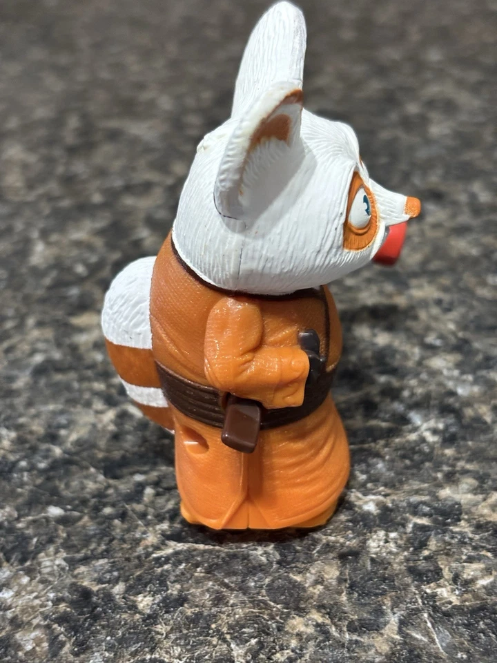 Кунг-фу панда лот из 2 McDonald's 2008 Master Crane и Master Shifu б/у в отличном состоянии - Изображение 3 из 4