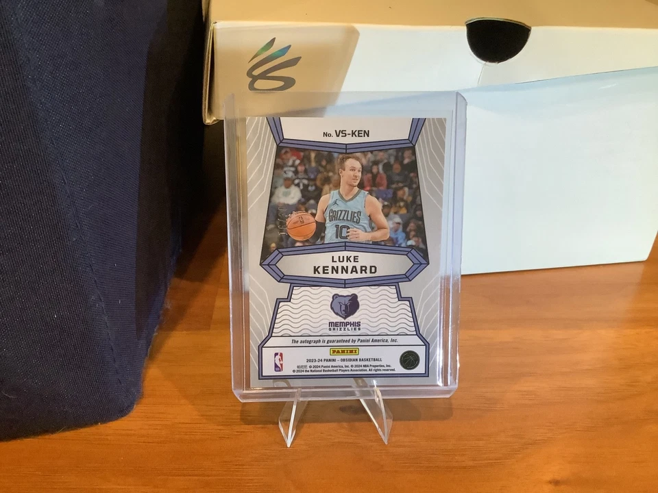 🔥🔥2023 obsidian basketball luke kennard volcanic auto 16/30 blue flood #VS-KEN - Image 2 of 2