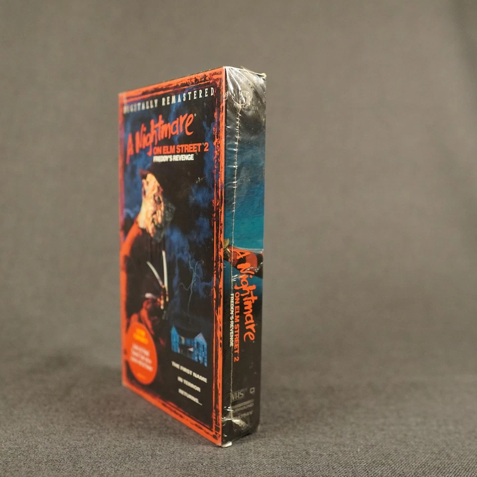 Vintage A Nightmare On Elm Street 2 Freddy's Revenge VHS Horror Movie Sealed - Image 4 of 4