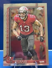 Topps 2025 Chrome Mike Evans Tampa Bay Buccaneers #282 NFL Football Card