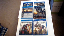 Transformers 1-4 Collection Blu-ray 8-Disc Set NO DIGITAL COPIES