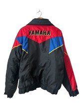 Vintage Yamaha Snowmobile Jacket Men’s Large 90’s Red Black Blue Winter