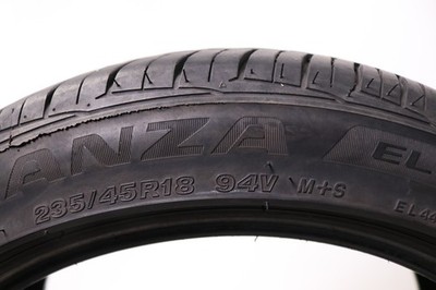 Set of 4 Used 235/45R18 Bridgestone Turanza EL440 - 94V - 8-8.5/32