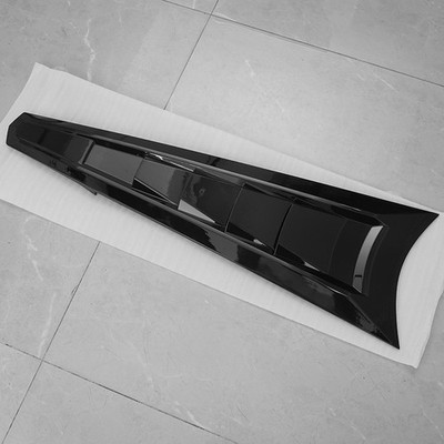 Rear Split Window Louver Cover Vent Trim For Corvette C8 Z51 Z06 Coupe 2020-2025