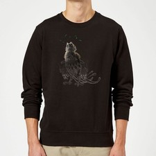 Image of Official Fantastic Beasts Adults Sweatshirt - Tribal Augurey Black