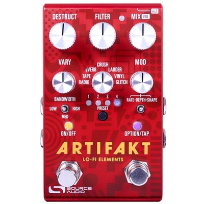 Source Audio Artifakt Lo-fi Elements Lo-Fi Effects Pedal