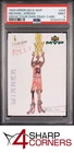 1999 UPPER DECK MVP DRAW YOUR OWN TRADITION CARD #W6 MICHAEL JORDAN HOF PSA 9