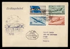 DR WHO 1956 GERMANY DDR FDC AIRMAIL AVIATION COMBO M78006