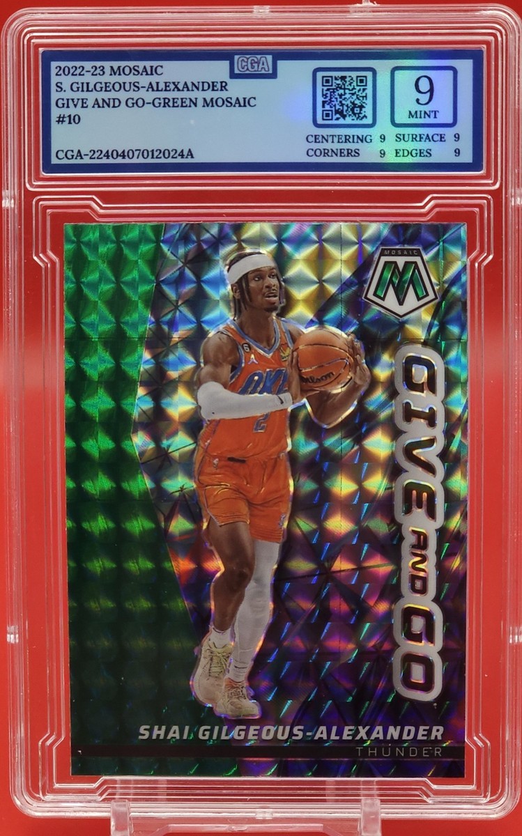 2022-23 Panini Mosaic - Give and Go Shai Gilgeous-Alexander