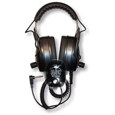 DetectorPro Black Widow Metal Detecting Headphones 1/4" Angle Plug DP-BW