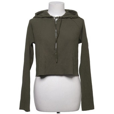 H&M Basic, Kapuzenpullover, Größe: L, Grün, Baumwolle/Elasthan/Polyester #ooT