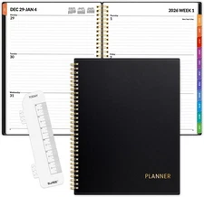 SUNEE 2026 Weekly and Monthly Planner - from January 2026 - December 2026, 8.5"x