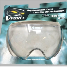 NOS Vintage VForce Paintball Morph Shield Polycarbonate Lens Replacement  Goggle