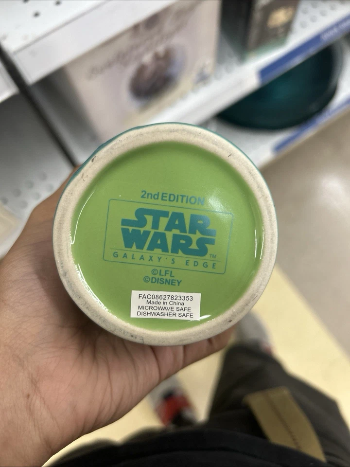 2x NEW 2022 Disney Park Star Wars Galaxy's Edge Yub Nub Tiki Endor Mug, 2nd Edit - Image 3 of 4