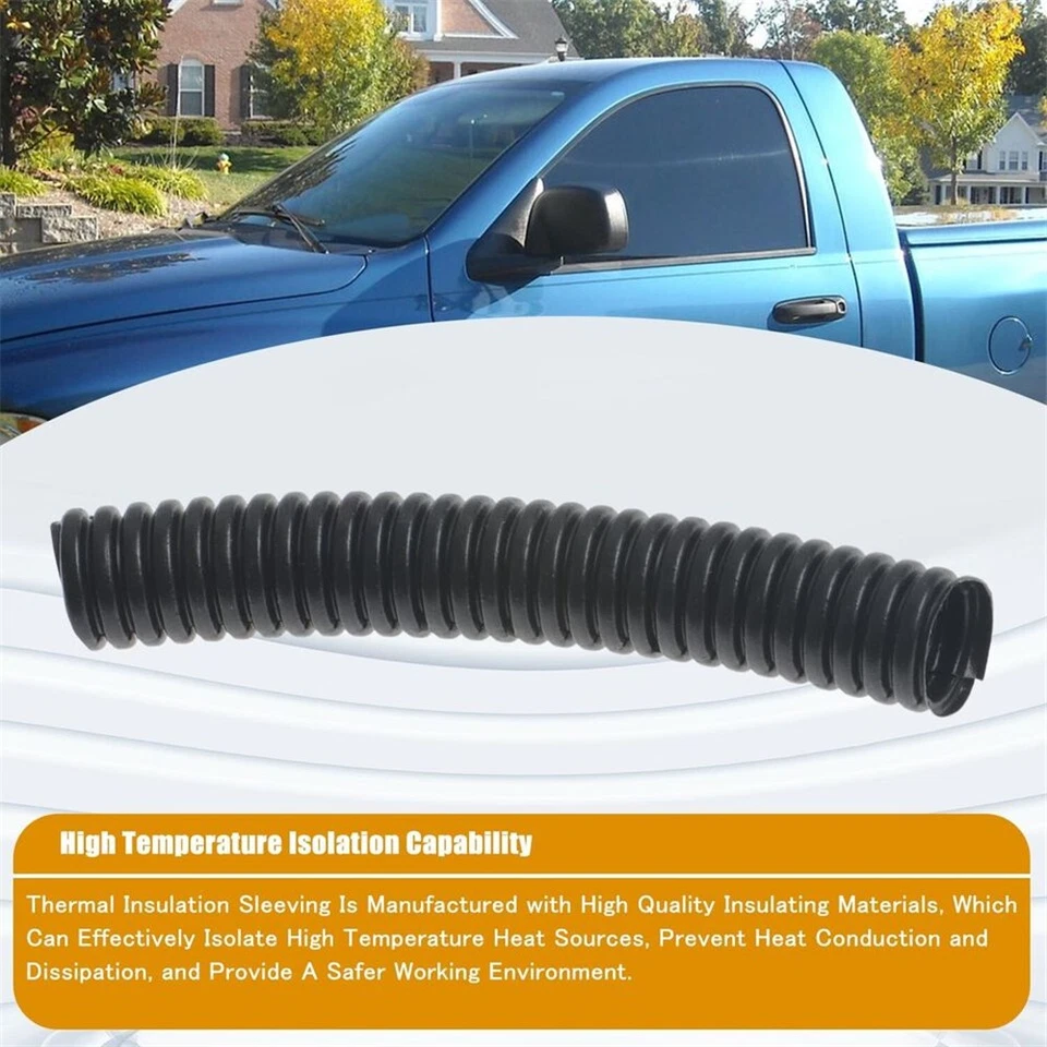 4Pcs Ignition Cable Heat Shield Set #56028371AA For Dodge Ram Van 1500 2500 3500 - Image 3 of 4