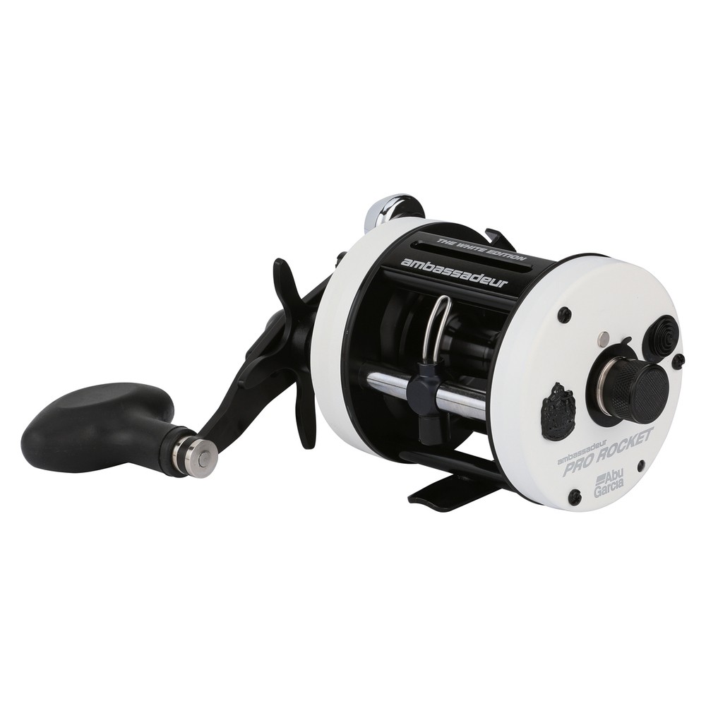 Abu Garcia Ambassadeur CS6500 Pro Rocket LTD Casting Reel White