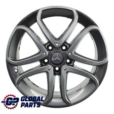Mercedes W176 Wheel Alloy Rim 17" 5 Double Spoke ET:52.5 7.5J A2464010302