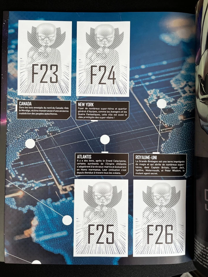 ALBUM VIDE EMPTY VUOTO PANINI DANS L'UNIVERS MARVEL 2025 MINT NEW - Photo 4/4