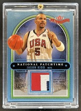 2003-04 Fleer Patchworks Jason Kidd National Patchtime USA Patches #/75