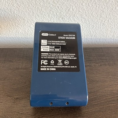 ePro Select EV2738 Battery for EV2738 Cordless Vacuum