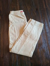 Vintage 90s Esprit Kids Tan Khaki Pants Pull-on Girls Size S
