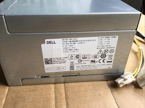 OEM Dell OptiPlex 9020 7020 3020 MT Mini Tower Power Supply 290W Quick Ship - Afbeelding 6 van 13