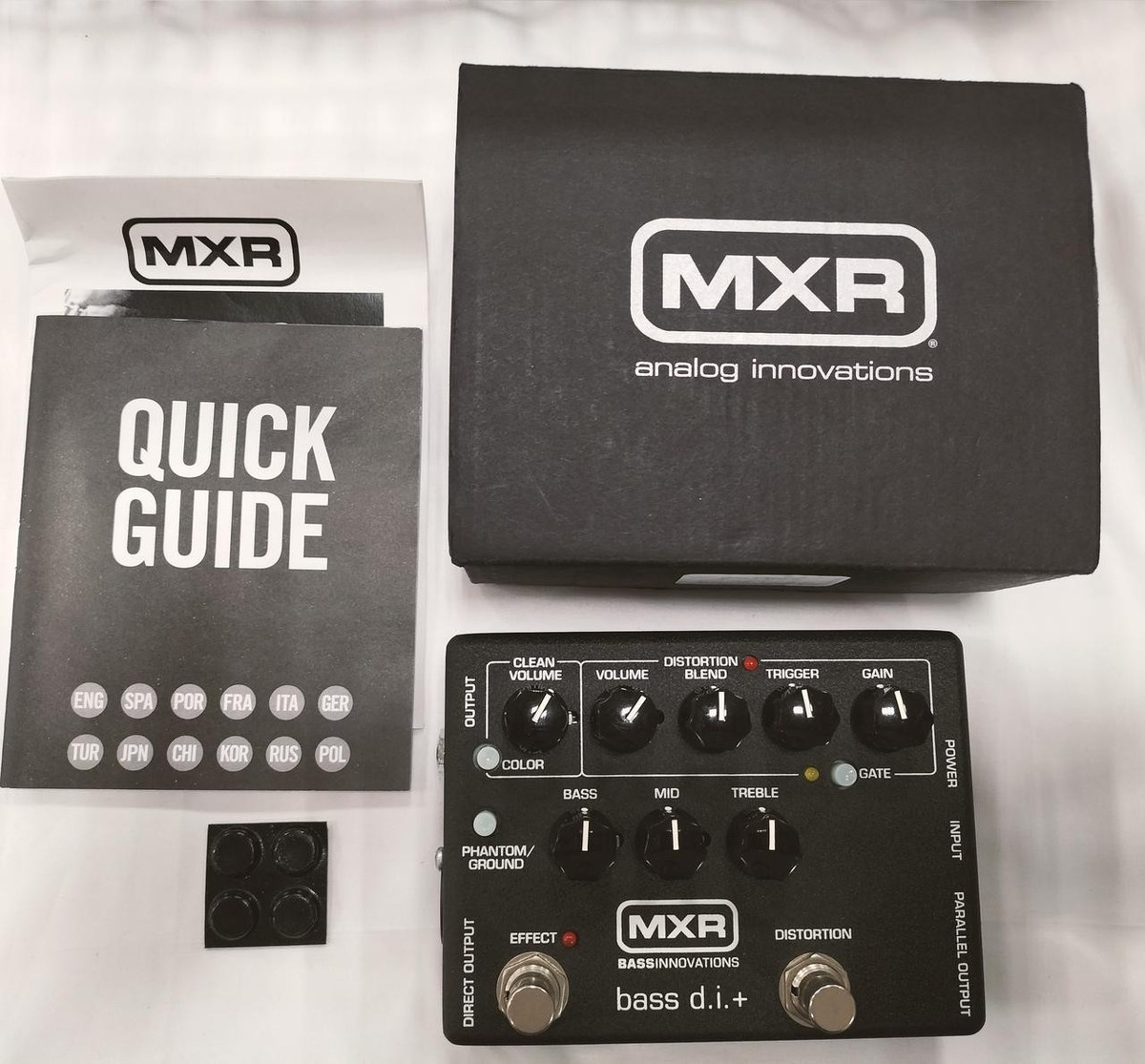ベース mxr m80m bass D.I. + MXR® BASS DI+ - Dunlop