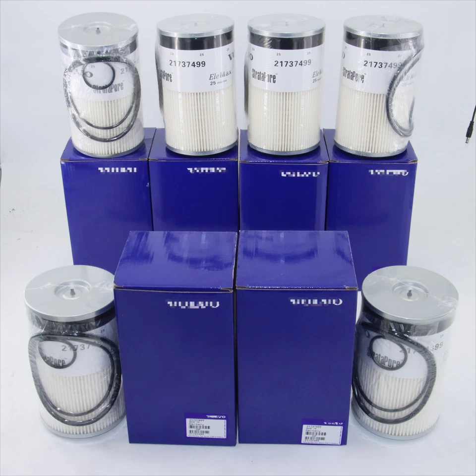 NEW 6PCS Volvo 21737499 OEM FUEL FILTER Replaces 85105380 85105556 85108324 Foto 3 de 4