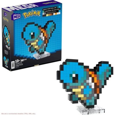 Mega Pokémon Squirtle Building Toy Kit   Pixel / Block Construction Model