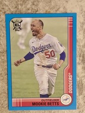 2021 Topps Big League Veterans & Rookies Mookie Betts #67 Electric Blue DODGERS
