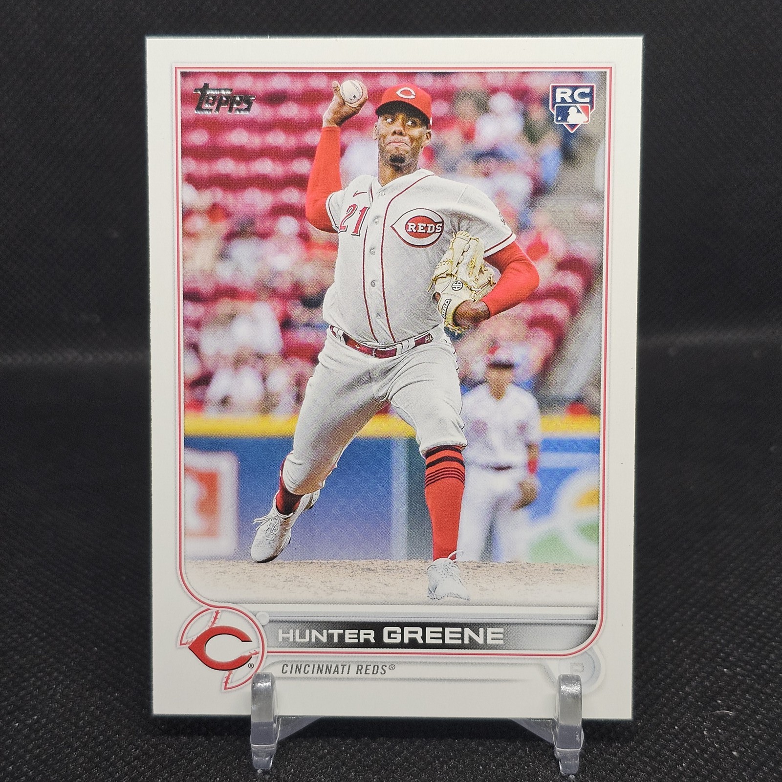 2022 Topps Update #US160 Hunter Greene Rookie
