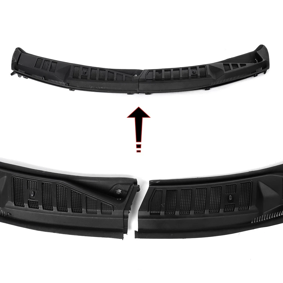 Pair Windshield Wiper Cowl Grille Insert Panels For Ford F150 F-150 2015-2020 Foto 4 de 4